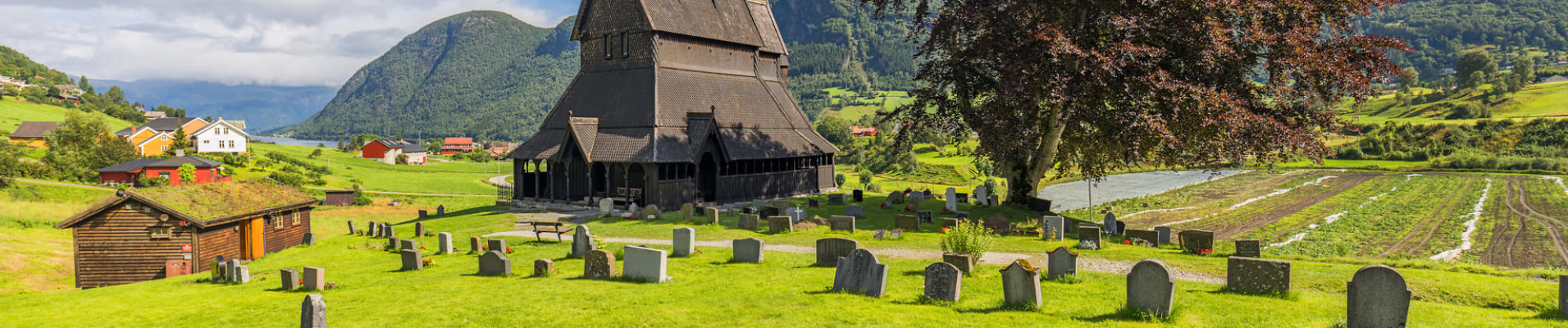 Eglise en bois debout Hopperstad stavkirke