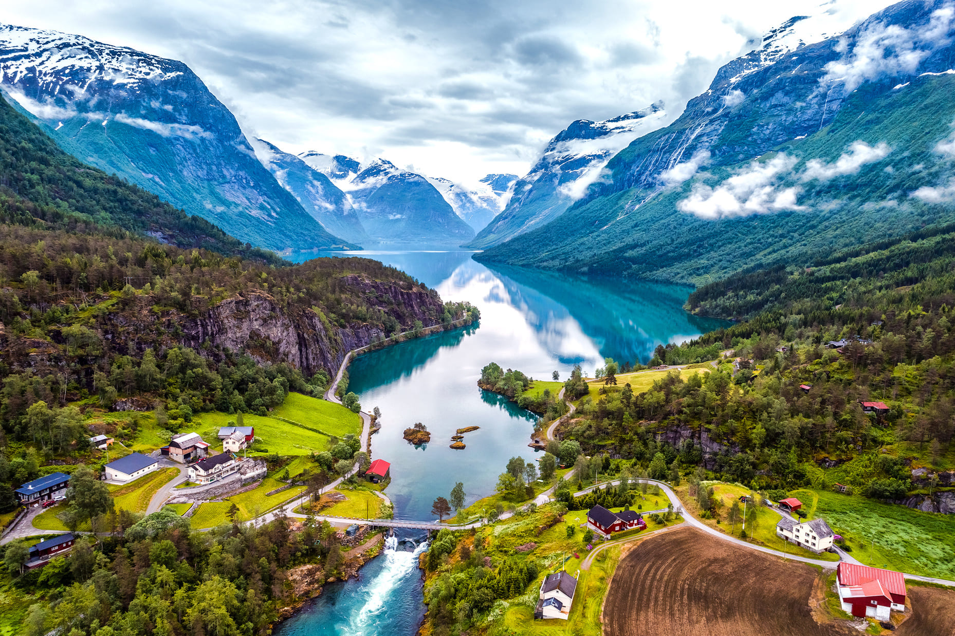 Le Royaume des fjords en voiture