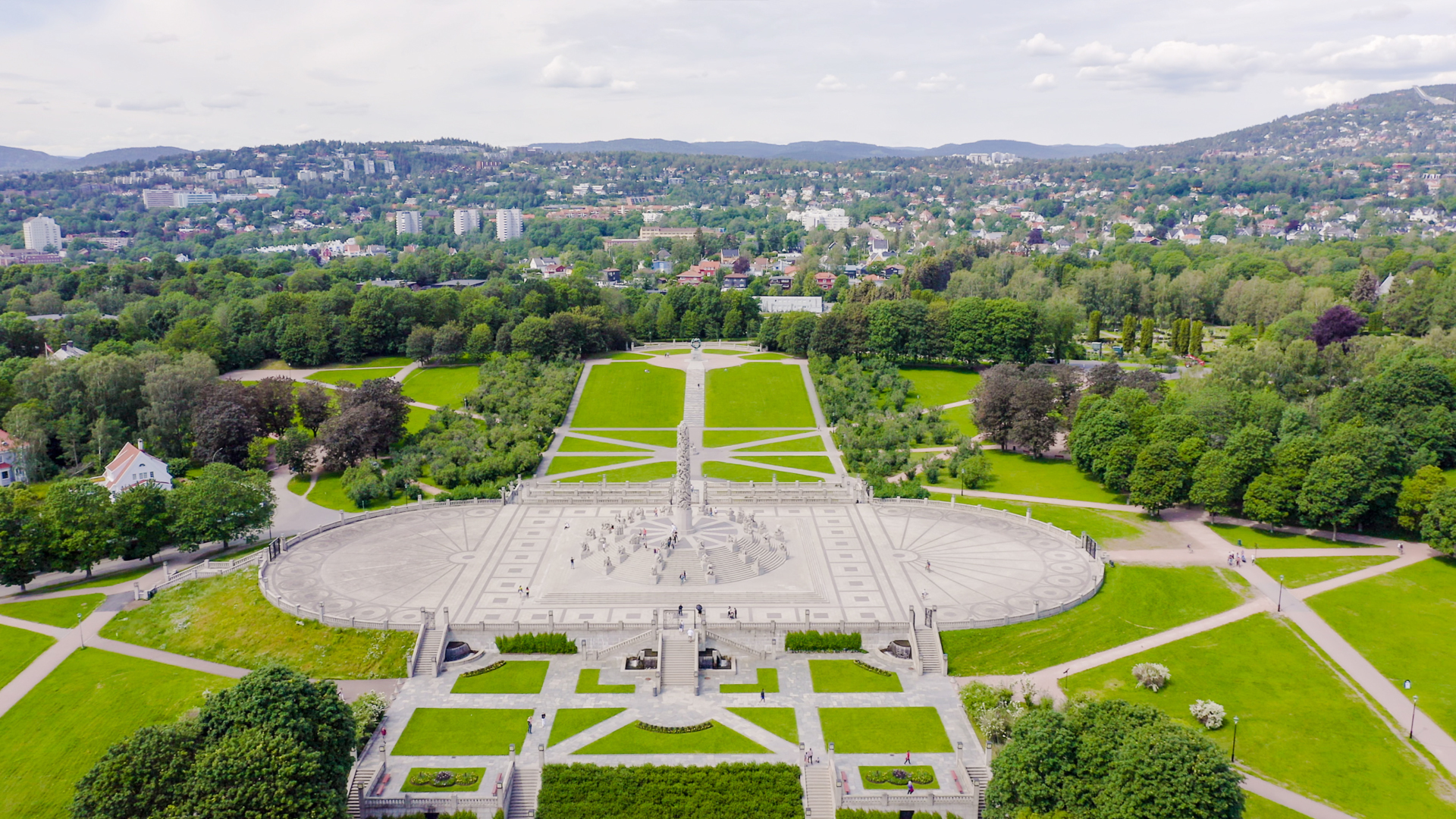 Parc Vigeland à Oslo