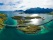 Panorama sur les ponts de Fredvang reliant les îles Lofoten