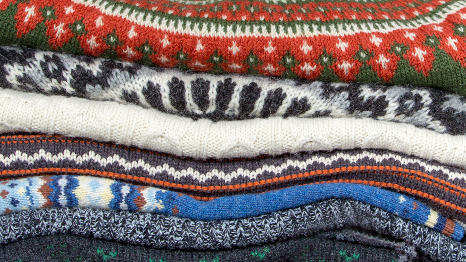 Pulls en laine de Norvège
