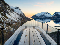 Vue sur le Bergsfjord